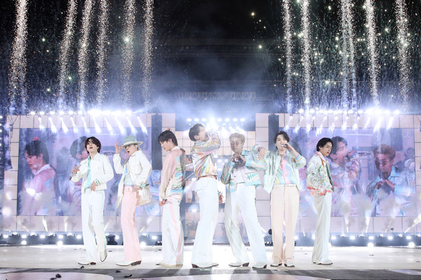 BTS PERMISSION TO DANCE ON STAGE 서울공연. 출처= 하이브