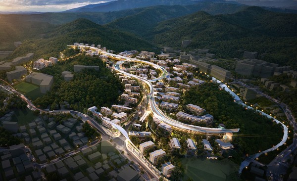 정릉골 재개발 조감도. 출처=포스코건설