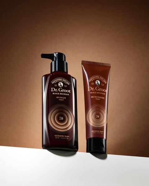 닥터그루트 블랙리커버 샴푸. 출처=LG생활건강