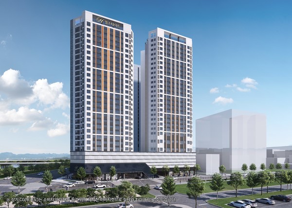 힐스테이트 유성 조감도. 출처=현대건설