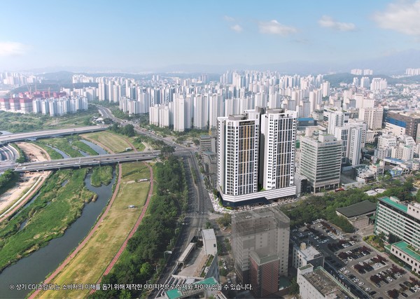 힐스테이트 유성 조감도. 출처=현대건설