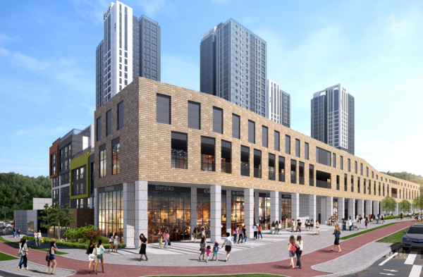 '엘리프 세종 6-3' 상업시설 투시도.출처=계룡건설.