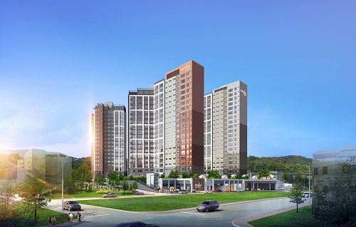 칠곡 왜관 월드메르디앙 웰리지 투시도