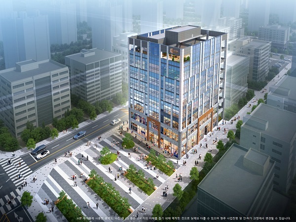 검단 골든스퀘어 투시도