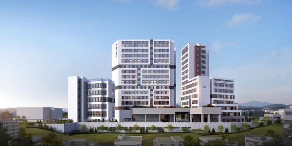 더 트루엘 마곡 HQ 배면 투시도. 출처=일성건설