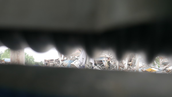 철거 현장. 예전의 모습을 짐작하기는 어렵다. 사진=최진홍 기자