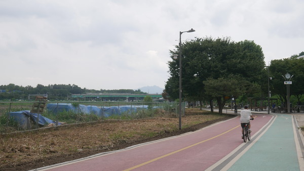 중랑천 일대. 사진=최진홍 기자