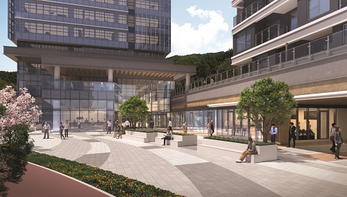 시그니처 광교 2차  투시도  출처=한화건설