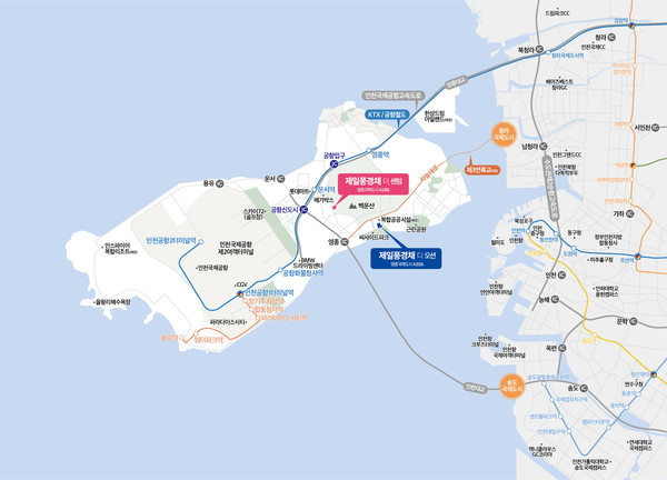 영종국제도시 제일풍경채 지역도.출처=제일건설