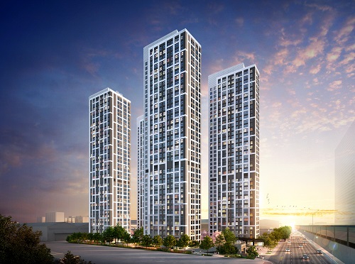 e편한세상 시티 항동 마리나   투시도