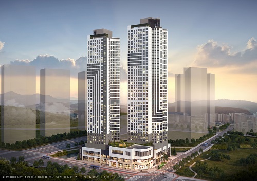 e편한세상 시티 천안아산역  투시도