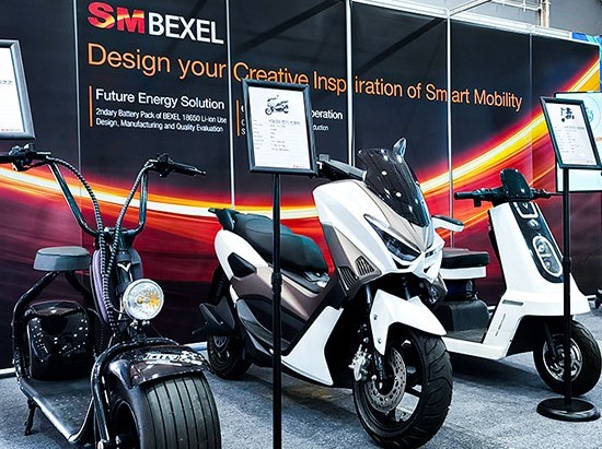 SM벡셀이 e-모빌리티 엑스포 현장에 마련한 부스. 출처=SM벡셀