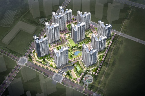 음성 우미린 풀하우스  조감도