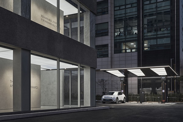 제네시스 강남 전기차 충전소 (사진=제네시스)