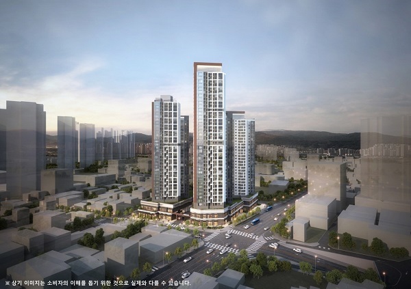 e편한세상 대전역 센텀비스타 투시도