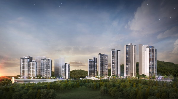 아산자이 그랜드파크 투시도.출처=GS건설