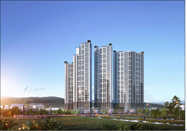 ‘양주 덕정역 한라비발디 퍼스티어’ 투시도.출처=HL디앤아이한라