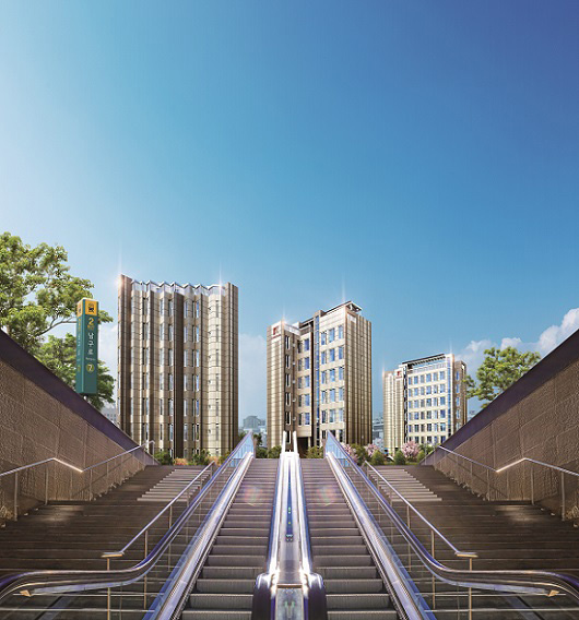 남구로역 동일 센타시아  투시도