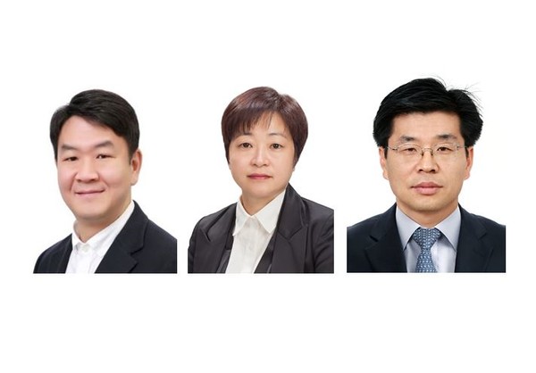 LG디스플레이 2023년 임원인사를 통해 승진한 임원들 (왼쪽부터) 김광진 전무, 박진남 전무, 임승민 전무. 출처= LG디스플레이