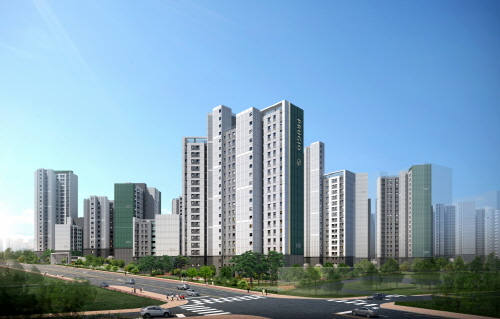 영통 푸르지오 트레센츠∙파인베르  투시도