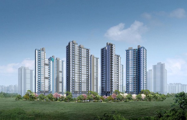 GTX운정역 서희스타힐스  투시도