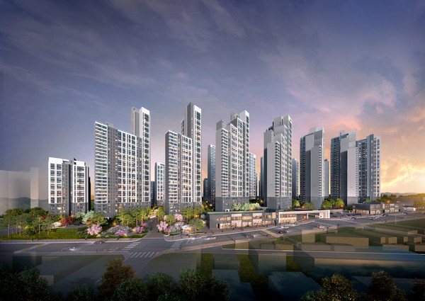 평촌 센텀퍼스트 투시도.출처=DL이앤씨