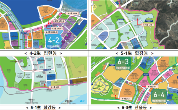 행복도시 주택공급 예정지(위치도).출처=행복청