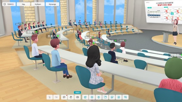 KT 메타라운지. 출처=KT