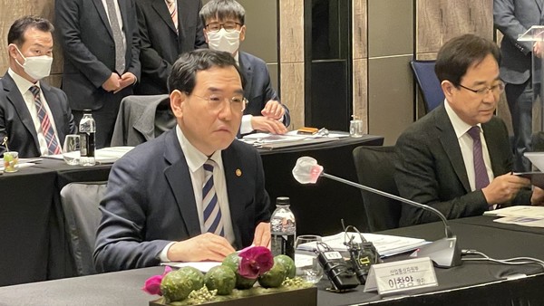 이창양 산업통상자원부 장관. (사진=조재환 기자)