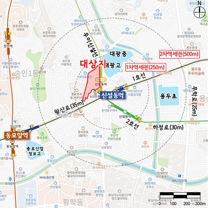 숭인동1169 구역 위치도. [자료=서울시]