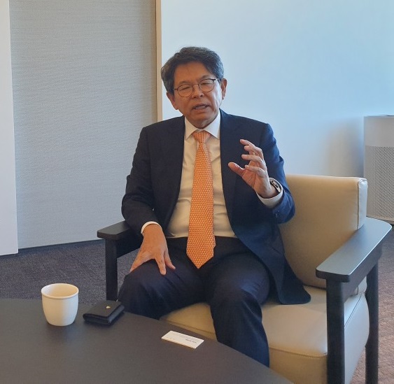 김병호 HD은행장. 사진 = 신영욱 기자