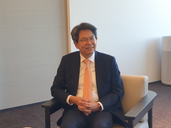 김병호 HD은행 회장. 사진 = 신영욱 기자.