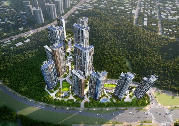 포레나 대전학하, 포레나 대전월평공원  조감도    출처=한화건설