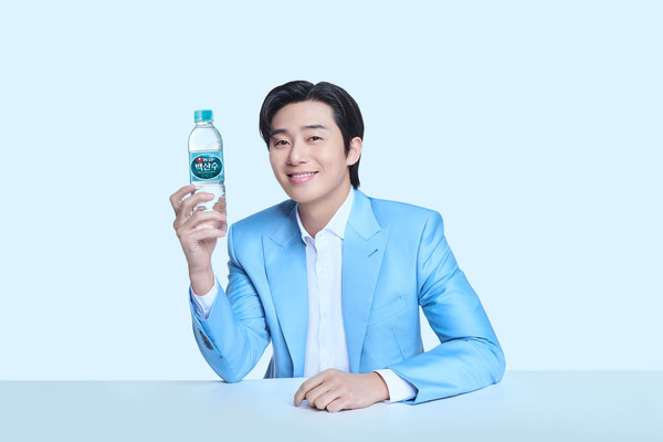 ‘백산수’ 브랜드 모델 박서준. 출처=농심