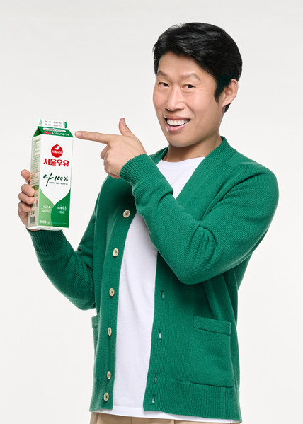 서울우유 ‘나100%우유’ 광고 모델 배우 유해진. 출처=서울우유협동조합