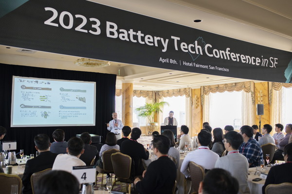 LG에너지솔루션이 8일(현지시간) 미국 샌프란시스코에서 글로벌 인재 채용 행사 BTC(Battery Tech Conference)를 개최했다. [사진=LG에너지솔루션]