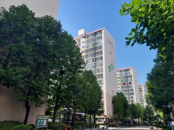 대전 서구 둔산동 크로바 아파트. 출처 = 이코노믹리뷰