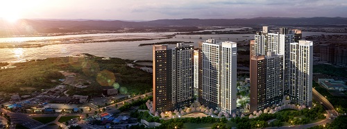 춘천 레이크시티 아이파크 조감도