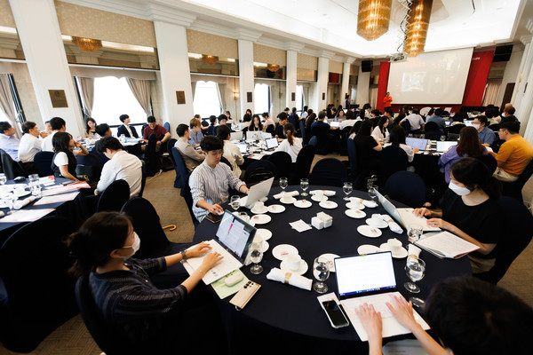 SLL 상반기 결산 기자간담회 전경. 사진= SLL