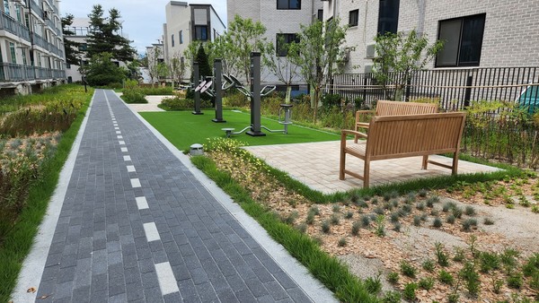 춘천효자8단지 체인지 업 이후 모습. LH 제공