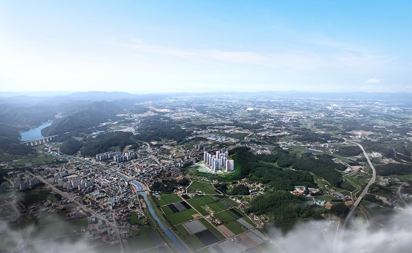 ‘음성자이 센트럴시티’ 단지 모습.