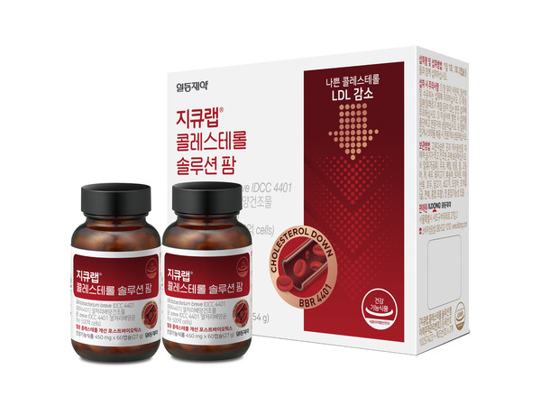 일동제약의 '지큐랩 콜레스테롤 솔루션 팜'. 출처=일동제약