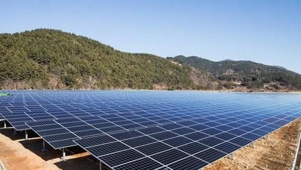 남해 태양광발전소. 사진=연합뉴스