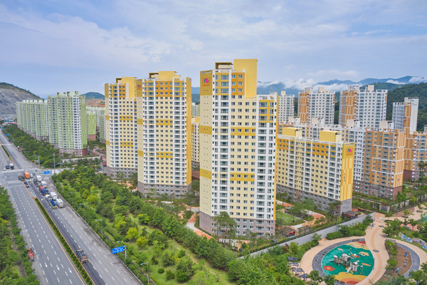 부산신항 마린애시앙 전경. 출처=부영그룹