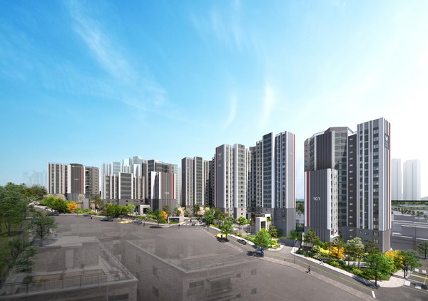 청량리 롯데캐슬 하이루체 투시도. 롯데건설 제공