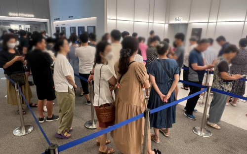 원주자이 센트로 견본주택 인파