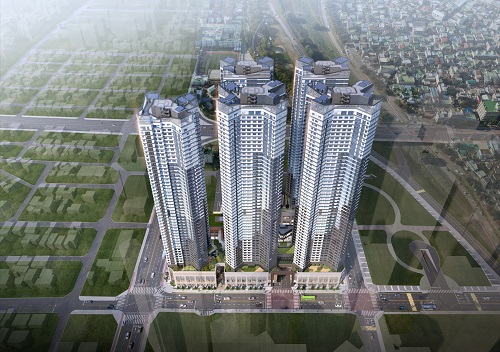 ‘힐스테이트 선화 더와이즈’ 투시도. 출처=현대건설