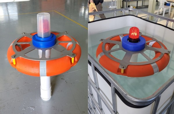 해수 방사능 실시간 종합 감시장비 ‘맘모스(MAMMOTH)’. 사진=오리온이엔씨