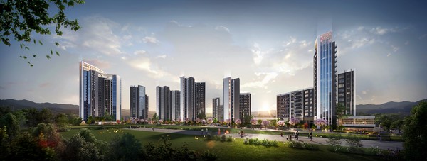 푸르지오 플로라 투시도. 대우건설 제공