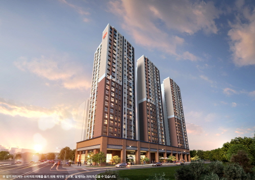 e편한세상 시티 광교 웰스하임  투시도   출처=DL건설